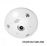 ENS ESNCA12-FEA 12MP WDR 3D DNR Network Fisheye Dome Camera with 1.98mm Lens, RJ45 Connection