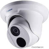 GEOVISION GV-EBD8700 8MP Low Lux WDR Pro IR PoE Eyeball Network outdoor Dome camera with 2.8mm lens, RJ45 Connection