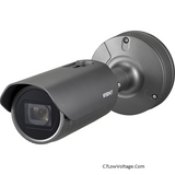 Wisenet XNO-6085R 2MP eXtraLUX Network Outdoor IR Bullet Camera . Motorized vari-focal 4.1~ 16.4mm Lens, RJ45 Connection .