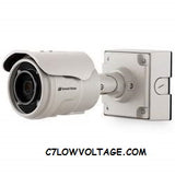 Arecont Vision AV2225PMTIR-S 2MP MegaView2 IR LED Array WDR Network outdoor Scaling Bullet Camera with Junction Box, 8-22 mm Varifocal Lens, RJ45 Connection