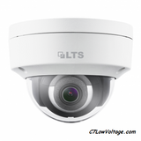 LTS CMIP7342W-28M Platinum Network Vandal Dome IP Outdoor Camera, 4MP, 2.8mm, True WDR, SD card slot,