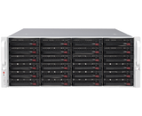 DIGITAL WATCHDOG DW-BJER4U320T-LX Blackjack® E-RACK 4U 24-Bay Chassis 128-Channel 2.1MP 600Mbps RAID 5 Intel® i7® Processor NVR (Linux® Ubuntu® 16.04) (320TB HDD Included)