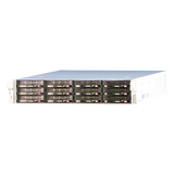 DIGITAL WATCHDOG DW-BJER2U120-LX Blackjack E-Rack 2U 12-Bay Chassis 128 Channel 2.1MP 600Mbps NVR (Linux Ubuntu 16.04 OS) (120TB HDD Included)