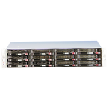 DIGITAL WATCHDOG DW-BJER2U60T Blackjack® E-RACK 2U 12-Bay Chassis 128 Channel 2.1MP 600Mbps NVR (60TB HDD Included)