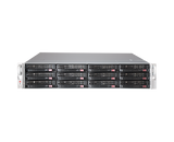 DIGITAL WATCHDOG DW-BJER2U60T Blackjack® E-RACK 2U 12-Bay Chassis 128 Channel 2.1MP 600Mbps NVR (60TB HDD Included)