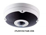 GEOVISION GV-FER12203 12MP IR Built‐in microphone network Outdoor PTZ Fisheye Camera with 1.32 mm Fixed Lens, RJ45 connection