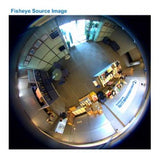 Geovision GV-EFER3700-W 3MP Super Low Lux WDR Pro IR Wireless Fisheye Rugged Network Camera with 1.24mm Lens, RJ45 Connection