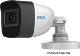 ENS SCC52B3/28-M 2MP IR WDR Ultra Low Light Analog Outdoor Bullet Camera with 2.8 mm fixed lens, BNC Connection.