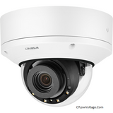 Wisenet XND-8081REV 5MP Vandal-Resistant Indoor IR Network Dome Camera with PoE Extender ,2.8~12mm 4.3x motorized varifocal lens, RJ45 Connection .