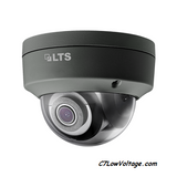 LTS CMIP7342WB-28M  Platinum Network Vandal Dome IP Outdoor Camera, 4 MP, 2.8mm, True WDR, Matrix IR 2.0, Black, SD card slot, RJ45 Connection.