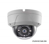 ENS ESAC326-OD/28 5MP IR DWDR 2D DNR TVI/AHD/CVI/CVBS Outdoor Analog Dome Camera with 2.8mm Fixed Lens, BNC Connection
