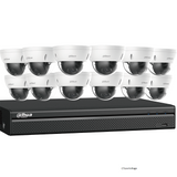 Dahua Technology N568D124S 16-Channel NVR KIT  12MP NVR with 4TB HDD & 12 8MP Dome Cameras