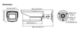 ENS SCC52B7/MZ-M 2MP WDR IR Ultra Low Light TVI/AHD/CVI/CVBS Analog Bullet Camera with 2.7~13.5 mm motorized varifocal lens, BNC Connection