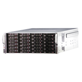 DIGITAL WATCHDOG DW-BJER4U280T-LX Blackjack® E-RACK 4U 24-Bay Chassis 128-Channel 2.1MP 600Mbps RAID 5 Intel® i7® Processor NVR (Linux® Ubuntu® 16.04) (280TB HDD Included)