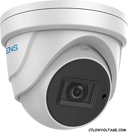 ENS SCC52T7/MZ-M Starlight 2MP WDR IR Ultra Low Light TVI/AHD/CVI/CVBS Analog Dome Turret Camera with 2.7~13.5 mm motorized varifocal lens, BNC Connection.
