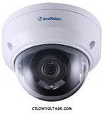 Geovision GV-TDR4700 4MP IR WDR Pro Outdoor Network Dome Camera with 2.8mm Fixed, RJ45 Connection Lens