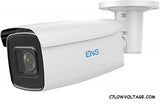 ENS SIP48B5A/MZ-H 8MP 4K IR Network Outdoor Bullet Camera with 2.8~12mm varifocal lens, RJ45 connection