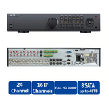 LTS LTD9224T-FA Platinum Enterprise Level 24 Channel HD-TVI DVR , 2U, SATA up to 48GB, No Pre-Installed Storage