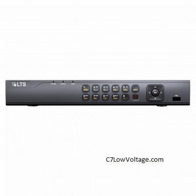 LTS LTN8704K-HT,Platinum Advanced Level 4 Channel Hybrid NVR,1U,8TB