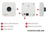 Acti corporation E17 3MP PoE Extreme WDR, SLLS Network Cube camera with 2.8mm Fixed Lens, RJ45 connection
