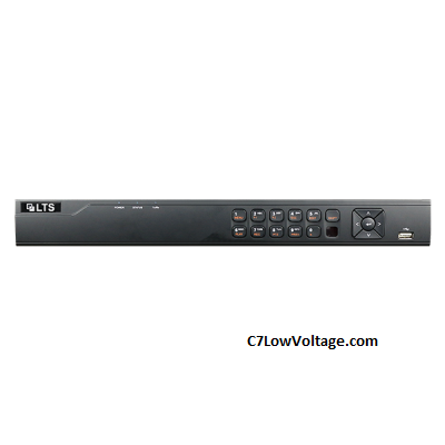 LTS LTN8716K-P16, Platinum Professional Plus Level 16 Channel 4K NVR, 16 PoE Ports, 1U, SATA up to 12TB, No Pre-Installed Storage