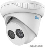 ENS SIP48T3/40-H 8MP IR WDR 3D DNR outdoor Turret Network Dome Camera with 4.0mm fixed lens, RJ45 connection