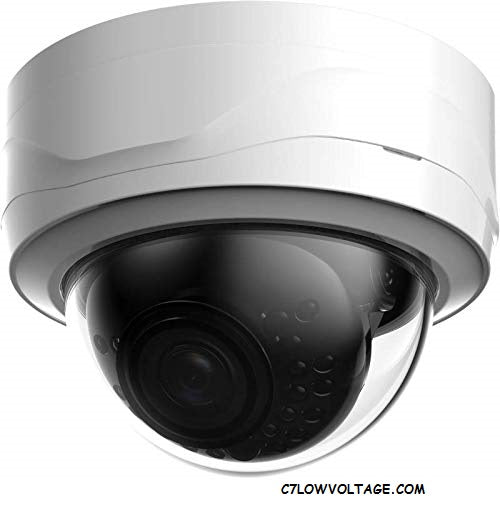 ENS HNC3V241E-IRS-S2/28 Starlight 4MP IR WDR Network Outdoor Dome Camera with 2.8mm Fixed Lens, RJ45 Connection