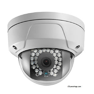 HIKVISION OEM NC312-TD 4MM 2MP HD IR WDR Network outdoor Dome Camera with 4mm fixed lens, RJ45 Connection