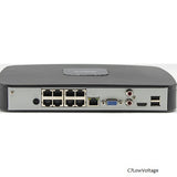Dahua Technology N484E62 8-Channel 8MP NVR Kit Include 2TB HDD and Six (6) 4MP Night Vision POE Mini Turret Cameras