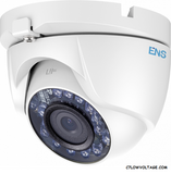 ENS SCC32T2/28-C 2MP IR WDR TVI/AHD/CVI/CVBS HD Outdoor Turret  Dome Camera with 2.8 mm Lens, BNC Connection.