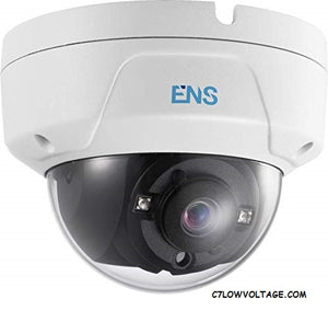 ENS SCC32D2/28-C 2MP IR WDR TVI/AHD/CVI/CVBS HD outdoor Analog Dome Camera with 2.8mm Lens, BNC Connection.