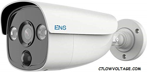 ENS SCC35B2P/28-H 5MP IR WDR PIR outdoor analog Bullet Camera with 2.8 mm fixed lens, BNC Connection.