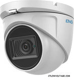 ENS SCC52T3/28-M Starlight 2MP WDR IR Ultra Low Light TVI/AHD/CVI/CVBS Analog Turret Dome Camera with 2,.8 mm fixed lens, BNC Connection.