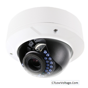 LTS LTCMIP7223W-S, Platinum Varifocal Dome IP Camera,2.1MP,2.8-12mm,True WDR,Audio/Alarm RJ45 Connection