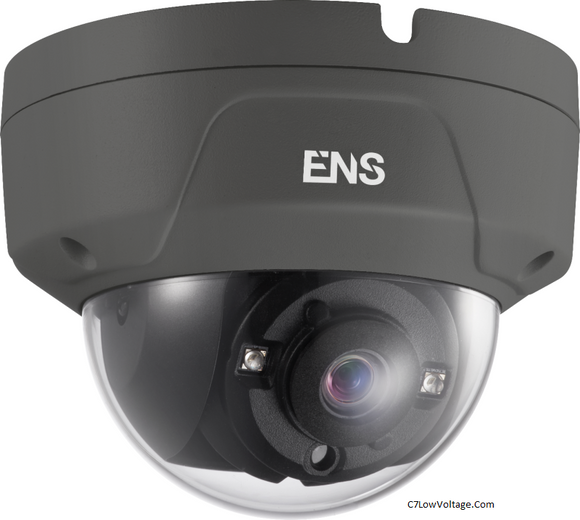 ENS SCC35D2/G28-H 5MP IR WDR  TVI/AHD/CVI/CVBS HD  Outdoor analog Dome Camera with 2.8mm Lens, BNC Connection.