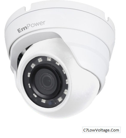 LTS IP-5EB-F28-SAL, Unisight IR Mini Eyeball Network Camera, 5MP, 2.8mm   RJ45 Connection .