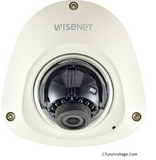 Wisenet XNV-6012M Network Outdoor, Vandal Resistant, 2MP, Dome Camera Full HD(1080p) @60fps, 2.4mm Fixed Lens, RJ45 Connection .